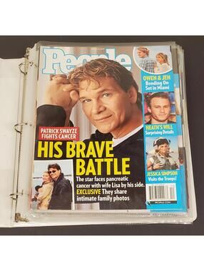 Lot of 8 People Magazine Issues in Binder Sleeves – Celebrity & Royal Covers VG